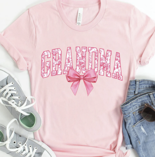 GRANDMA PINK-BOW
