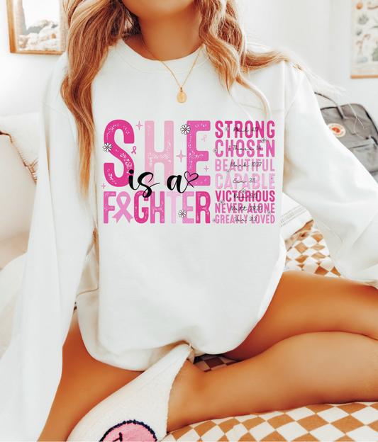 SHE IS A FIGHTER