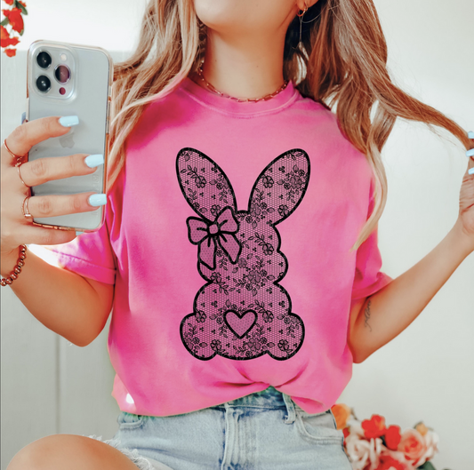 BUNNY- BLACK LACE