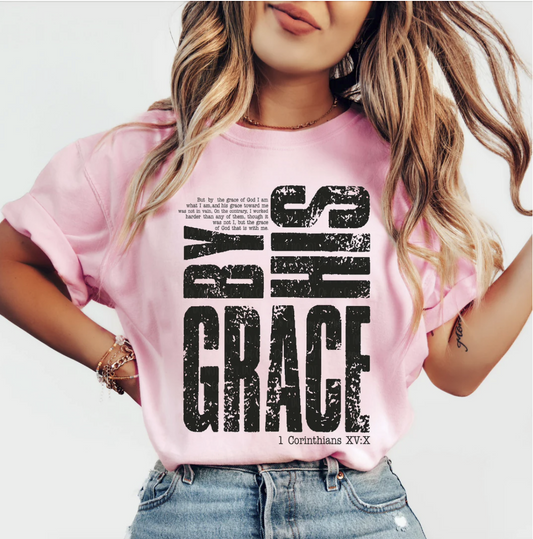 BY HIS GRACE blk