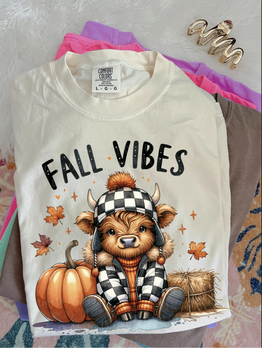 FALL VIBES COW