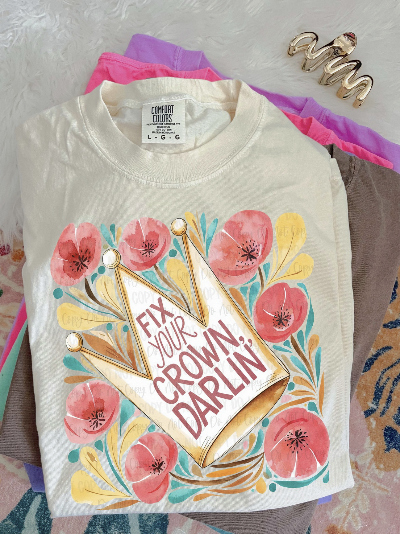 FIX YOUR CROWN DARLIN