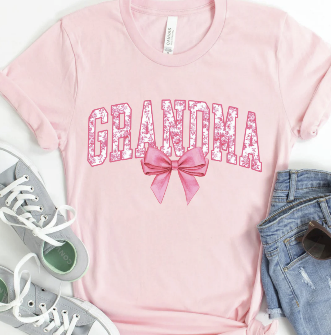 GRANDMA PINK-BOW