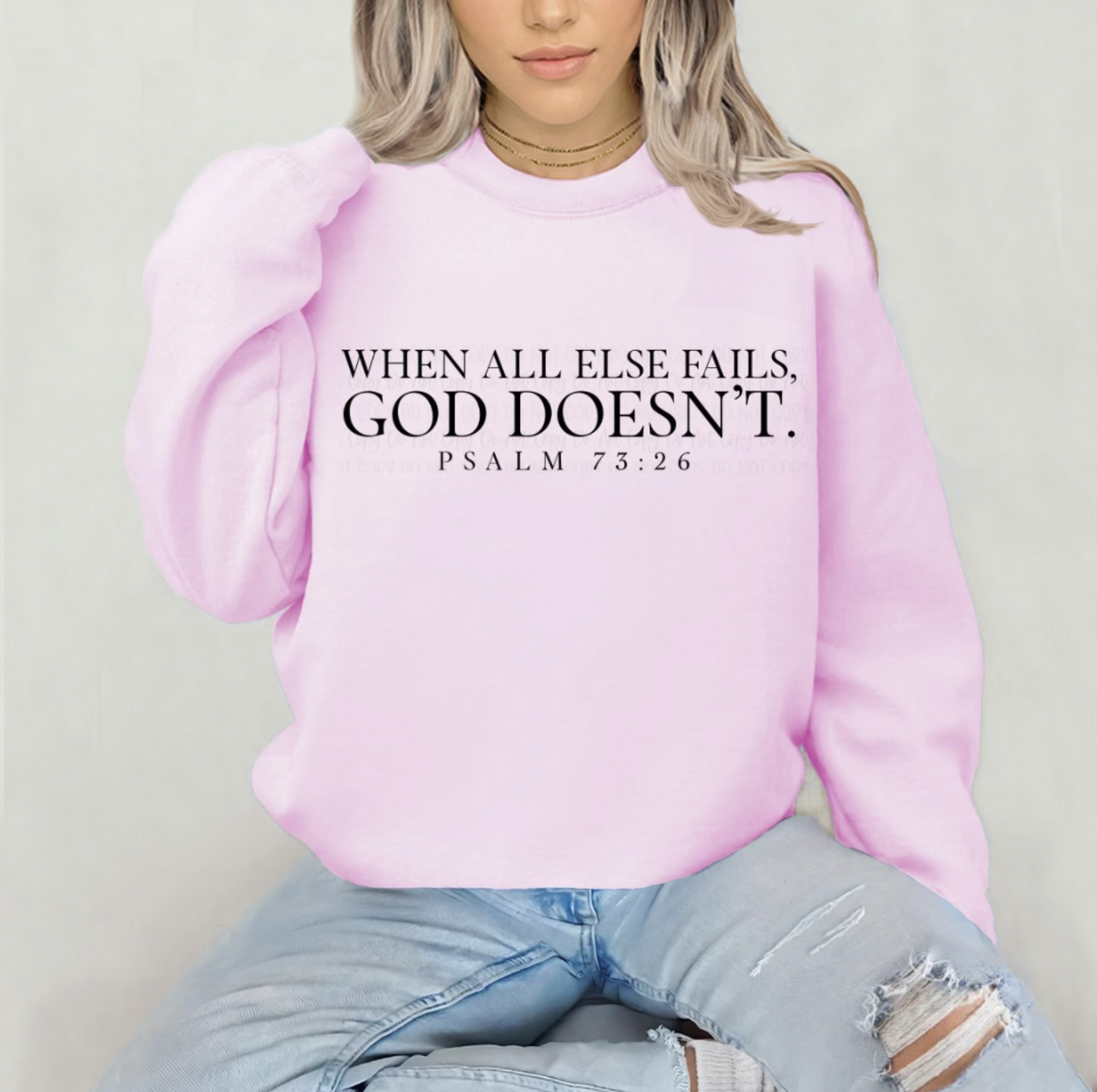 GOD NEVER FAILS