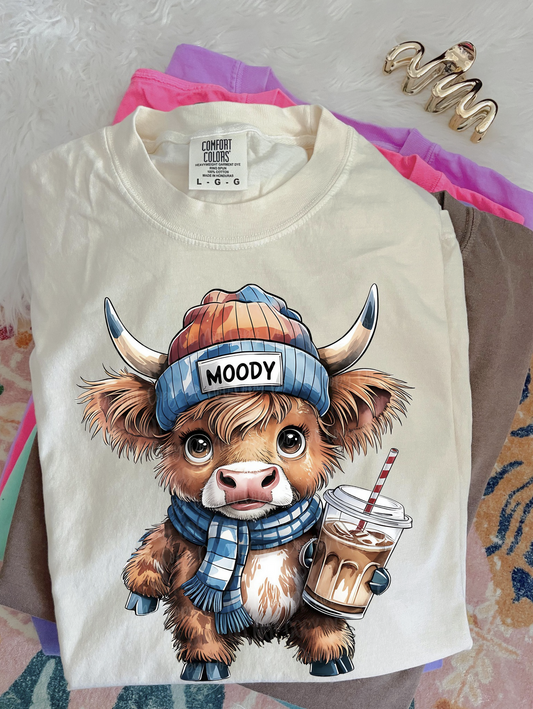 MOODY BLUE COW
