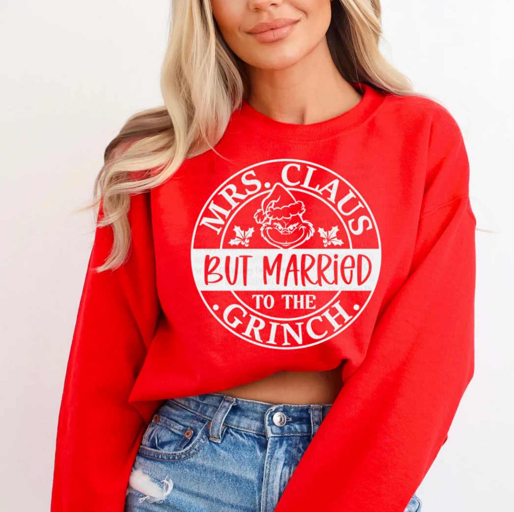 MRS. CLAUS MARRIED TO GRINCH