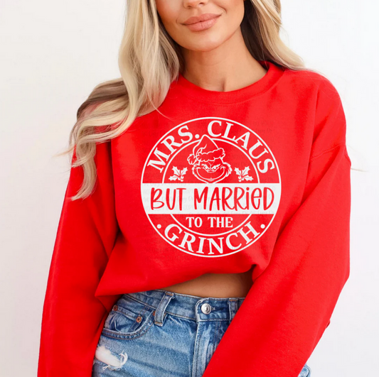 MRS. CLAUS MARRIED TO GRINCH