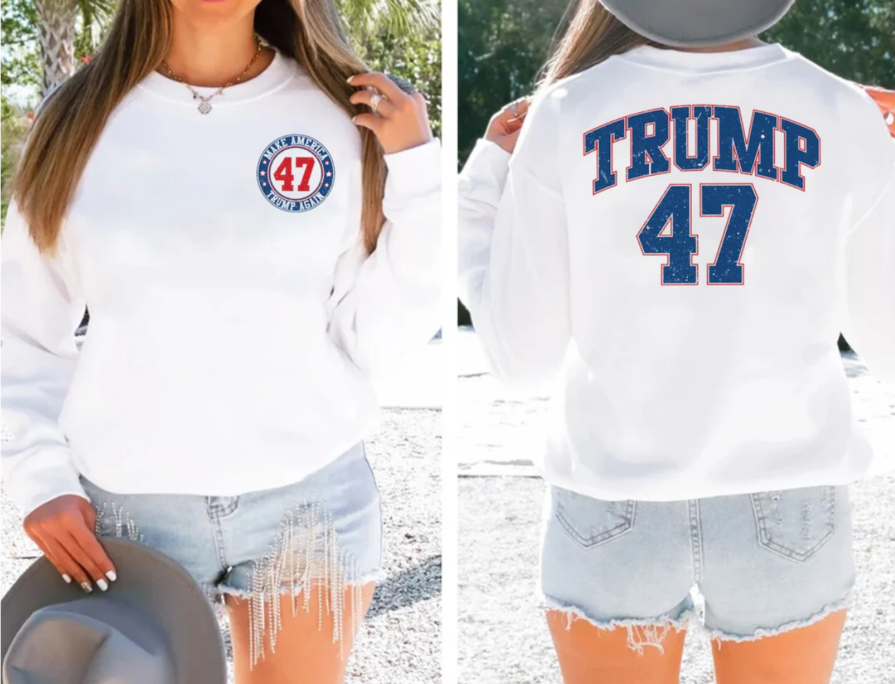 TRUMP 47 BLUE