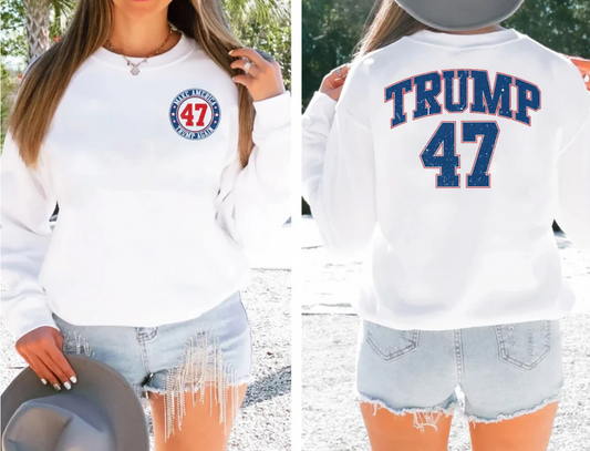 TRUMP 47 BLUE