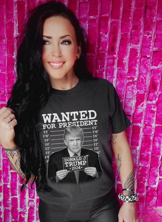 WANTED FOR PRESIDENT