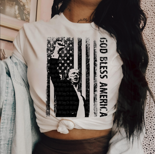 TRUMP GOD BLESS AMERICA