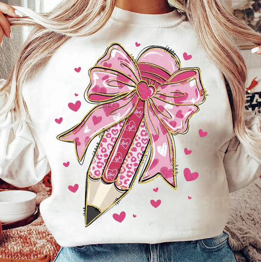 PENCIL & BOW CREWNECK