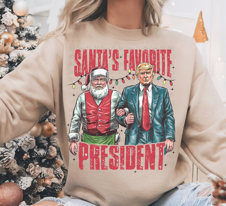 SANTA'S FAVORITE PRESIDENT