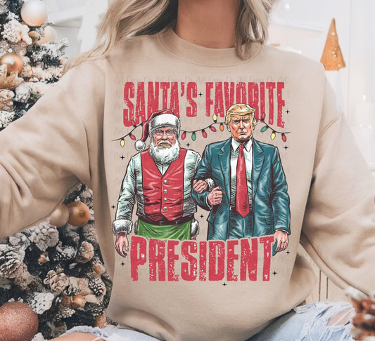 SANTA'S FAVORITE PRESIDENT