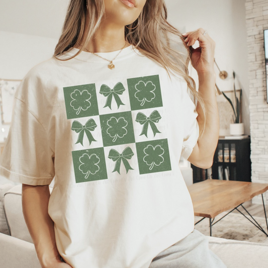 BOWS SHAMROCKS