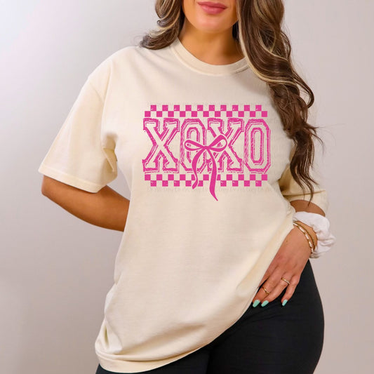 XOXO CHECKERED